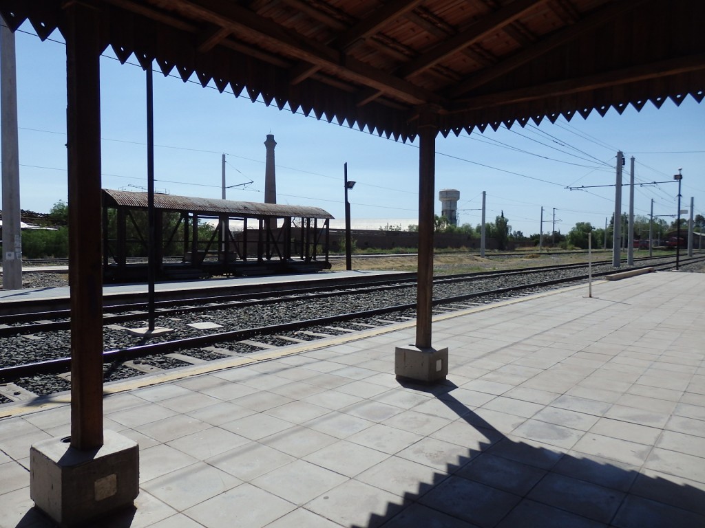 Foto: ex estación del FC San Martín - Luzuriaga (Mendoza), Argentina