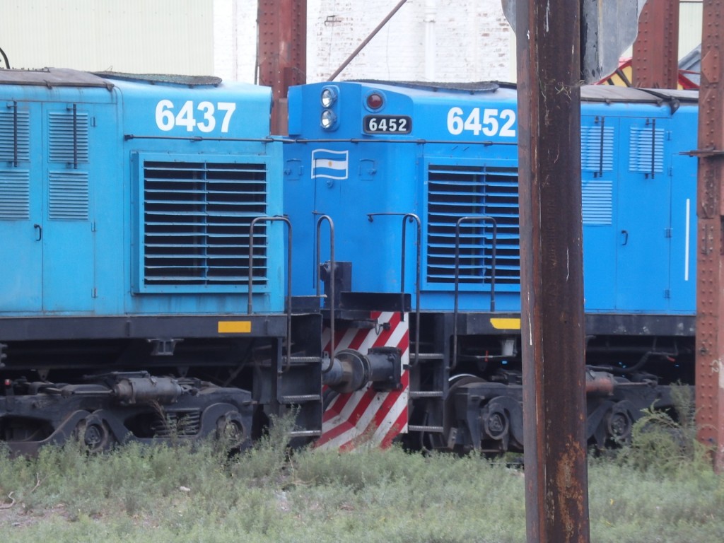 Foto: cuadro de la estación - Palmira (Mendoza), Argentina