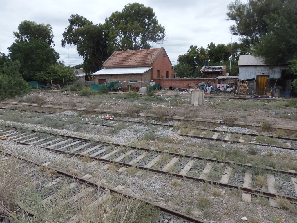 Foto: ex estación del FC San Martín - Fray Luis Beltrán (Mendoza), Argentina