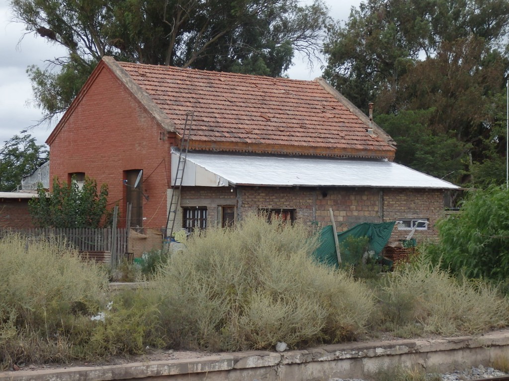 Foto: ex estación del FC San Martín - Fray Luis Beltrán (Mendoza), Argentina