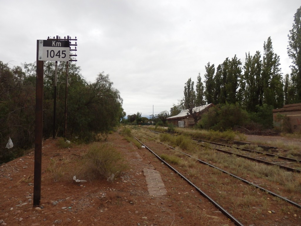 Foto: ex estación del FC San Martín - General Ortega (Mendoza), Argentina