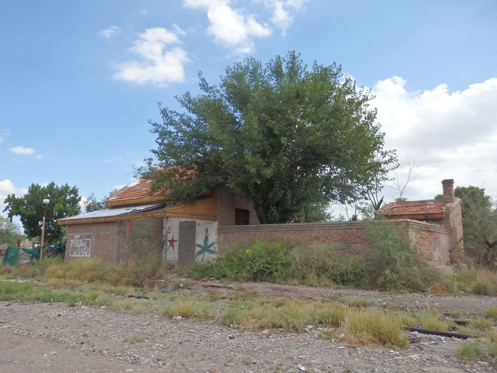 Foto: ex estación del FC San Martín - Rodeo de la Cruz (Mendoza), Argentina