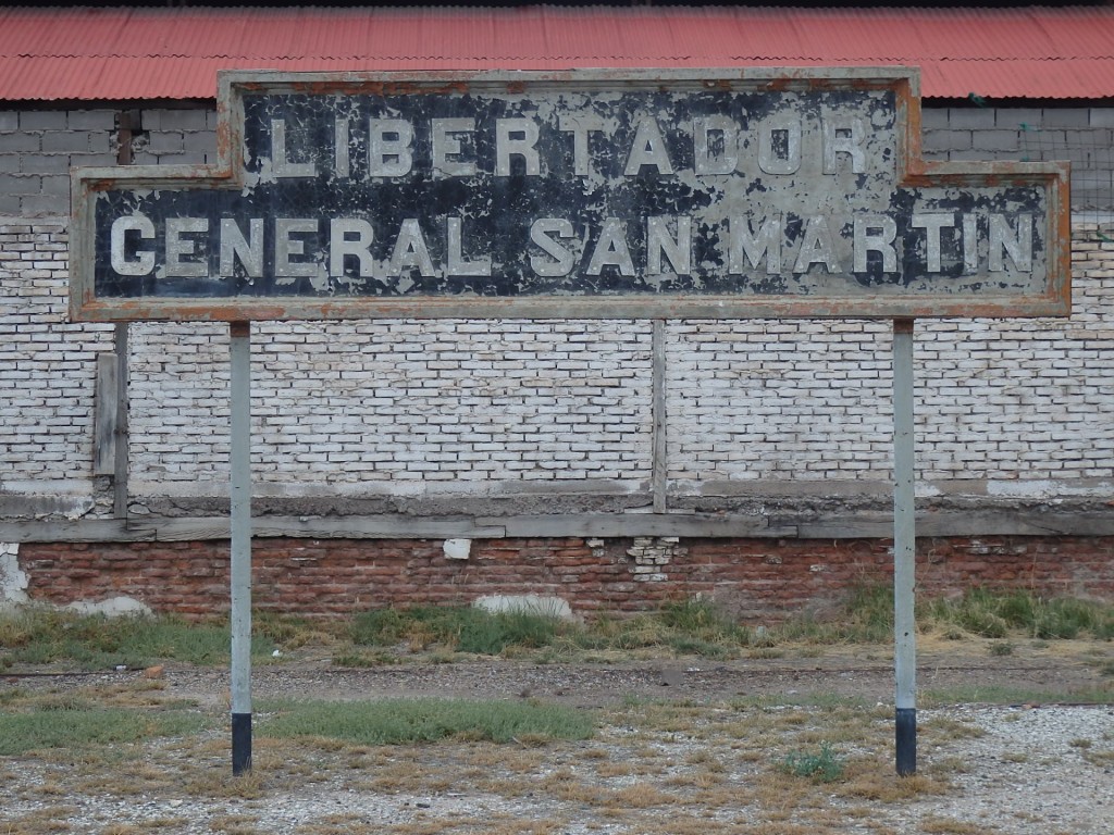 Foto: ex estación del FC San Martín - La Colonia (Mendoza), Argentina