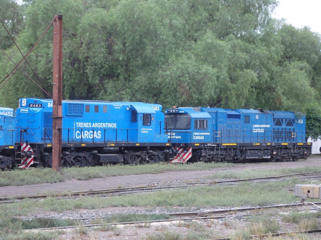 Foto: cuadro de la estación - Palmira (Mendoza), Argentina