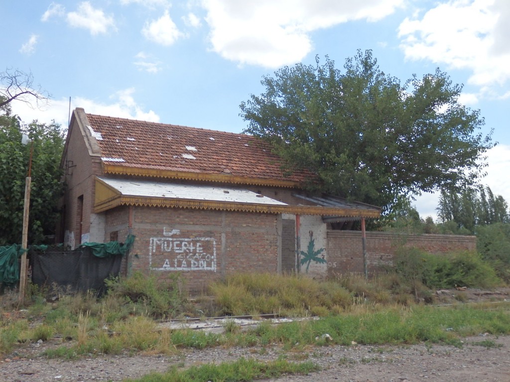 Foto: ex estación del FC San Martín - Rodeo de la Cruz (Mendoza), Argentina