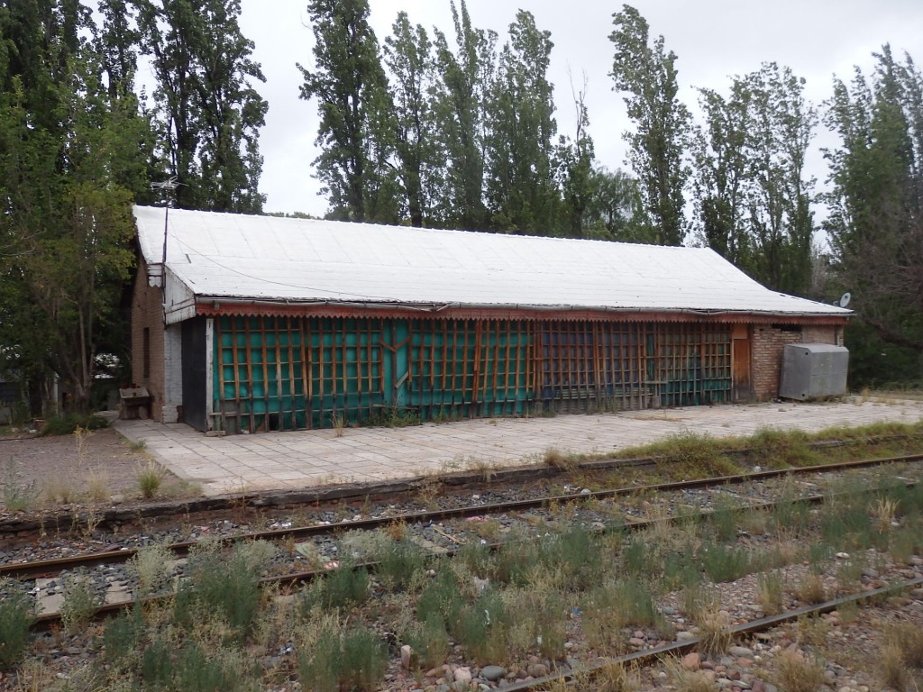 Foto: ex estación del FC San Martín - General Ortega (Mendoza), Argentina