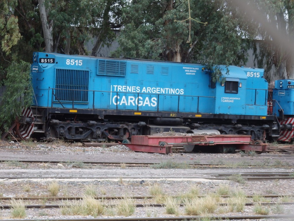 Foto: cuadro de la estación - Palmira (Mendoza), Argentina