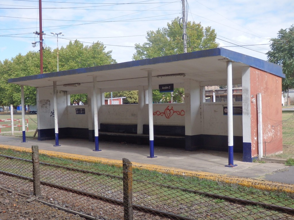 Foto: estación del FC Roca - Jeppener (Buenos Aires), Argentina