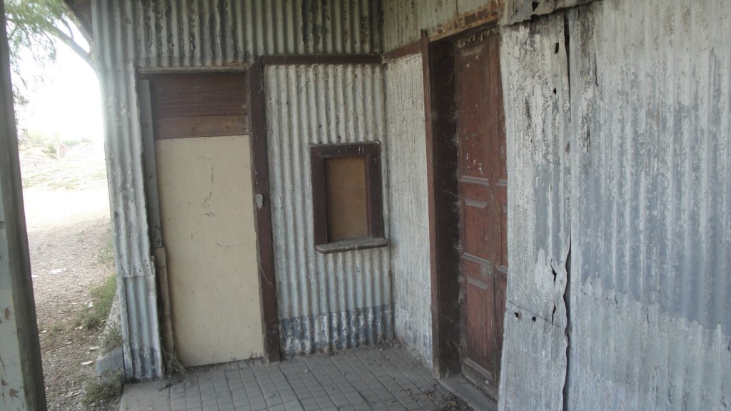 Foto: ex estación del FC San Martín - Capdeville o Capdevila (Mendoza), Argentina