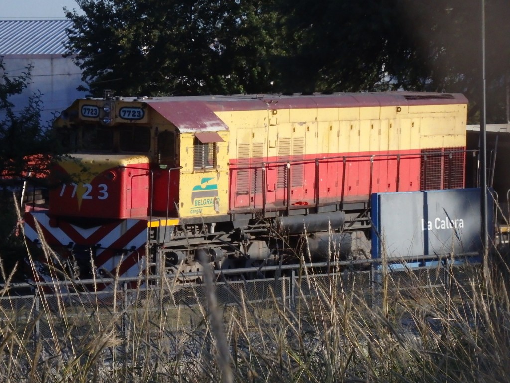 Foto: tren de Belgrano Cargas - La Calera (Córdoba), Argentina