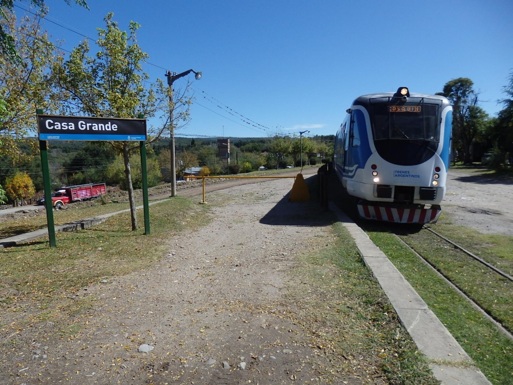 Foto: estación histórica del FC Belgrano - Casa Grande (Córdoba), Argentina