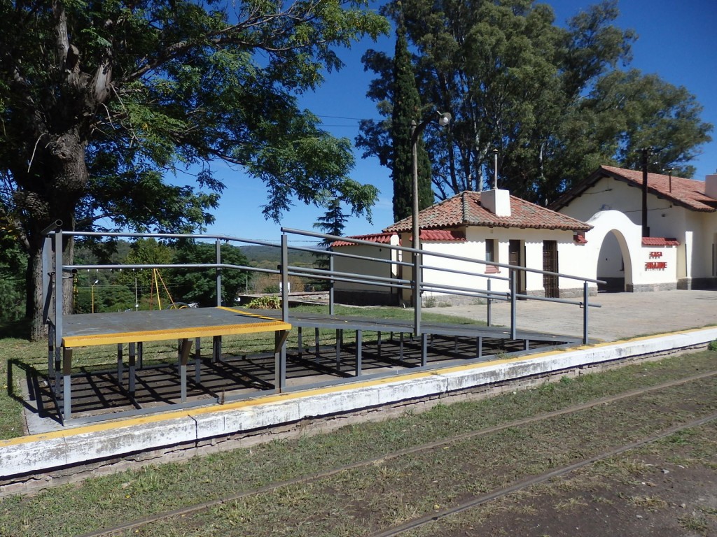 Foto: estación histórica del FC Belgrano - Casa Grande (Córdoba), Argentina