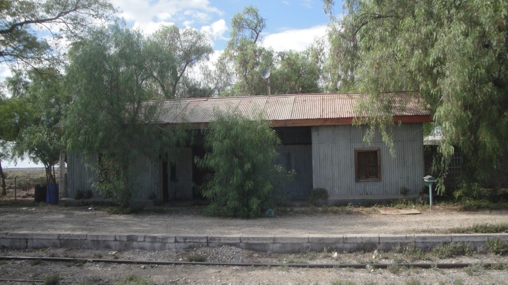 Foto: ex estación del FC San Martín - Capdeville o Capdevila (Mendoza), Argentina