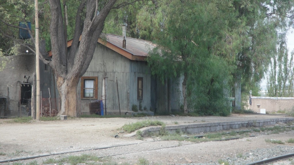 Foto: ex estación del FC San Martín - Capdeville o Capdevila (Mendoza), Argentina