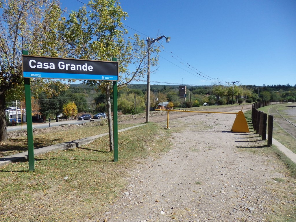 Foto: estación histórica del FC Belgrano - Casa Grande (Córdoba), Argentina