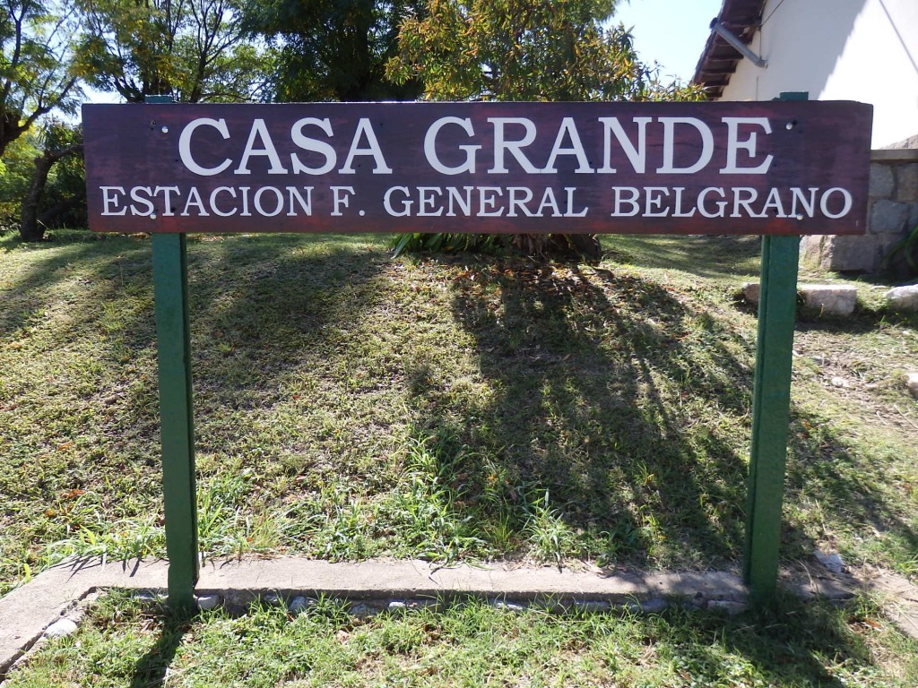 Foto: estación histórica del FC Belgrano - Casa Grande (Córdoba), Argentina