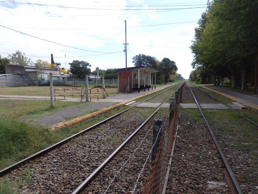 Foto: estación del FC Roca - Jeppener (Buenos Aires), Argentina