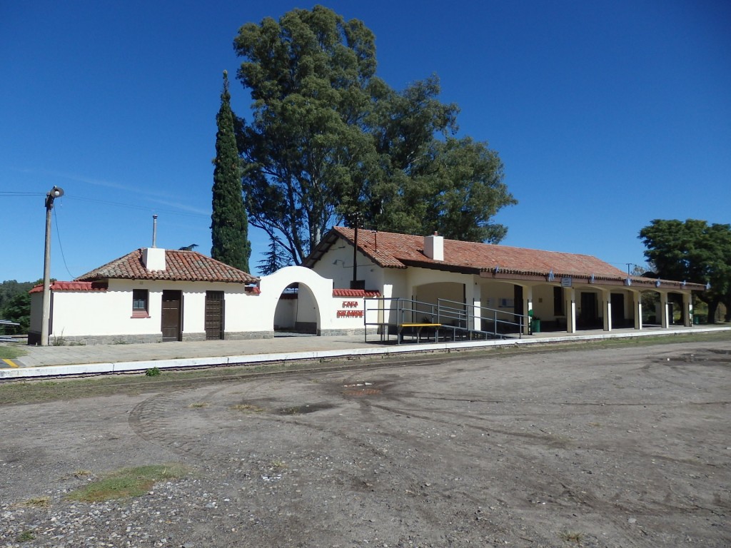 Foto: estación histórica del FC Belgrano - Casa Grande (Córdoba), Argentina