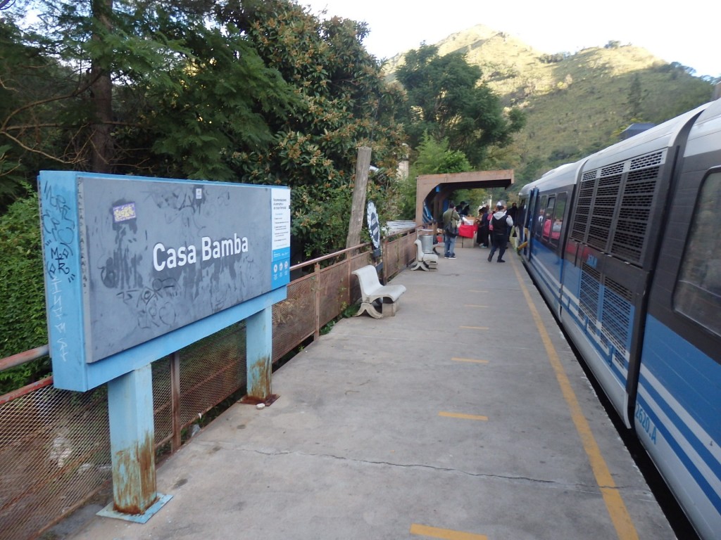 Foto: apeadero de Trenes Argentinos - Casa Bamba (Córdoba), Argentina