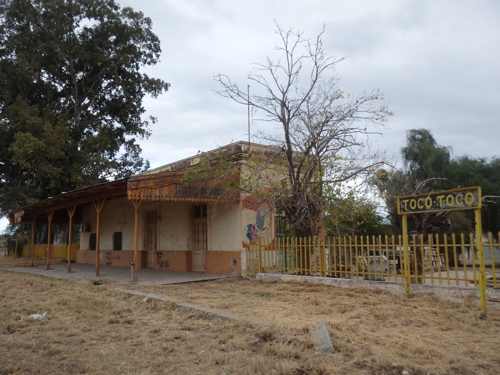 Foto: ex estación Toco-Toco (ex estación Cruz del Eje Sud) - Cruz del Eje (Córdoba), Argentina