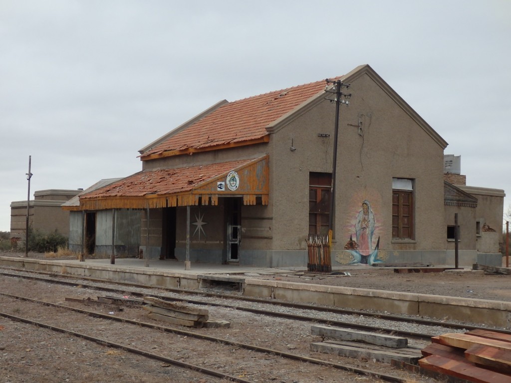 Foto: ex estación del FC San Martín - Jocolí (Mendoza), Argentina