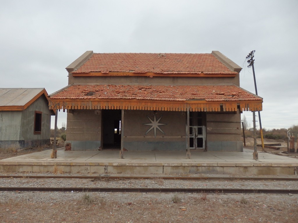 Foto: ex estación del FC San Martín - Jocolí (Mendoza), Argentina