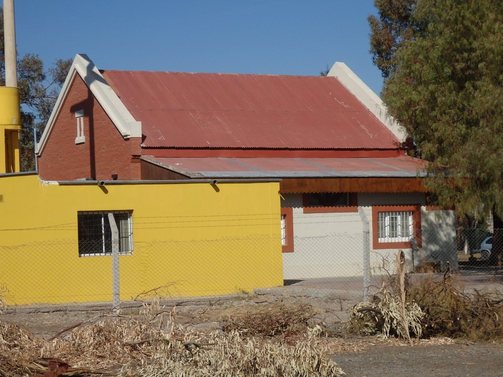 Foto: ex estación Gobernador L. Molina del FC San Martín - Lavalle (Villa Tulumaya) (Mendoza), Argentina