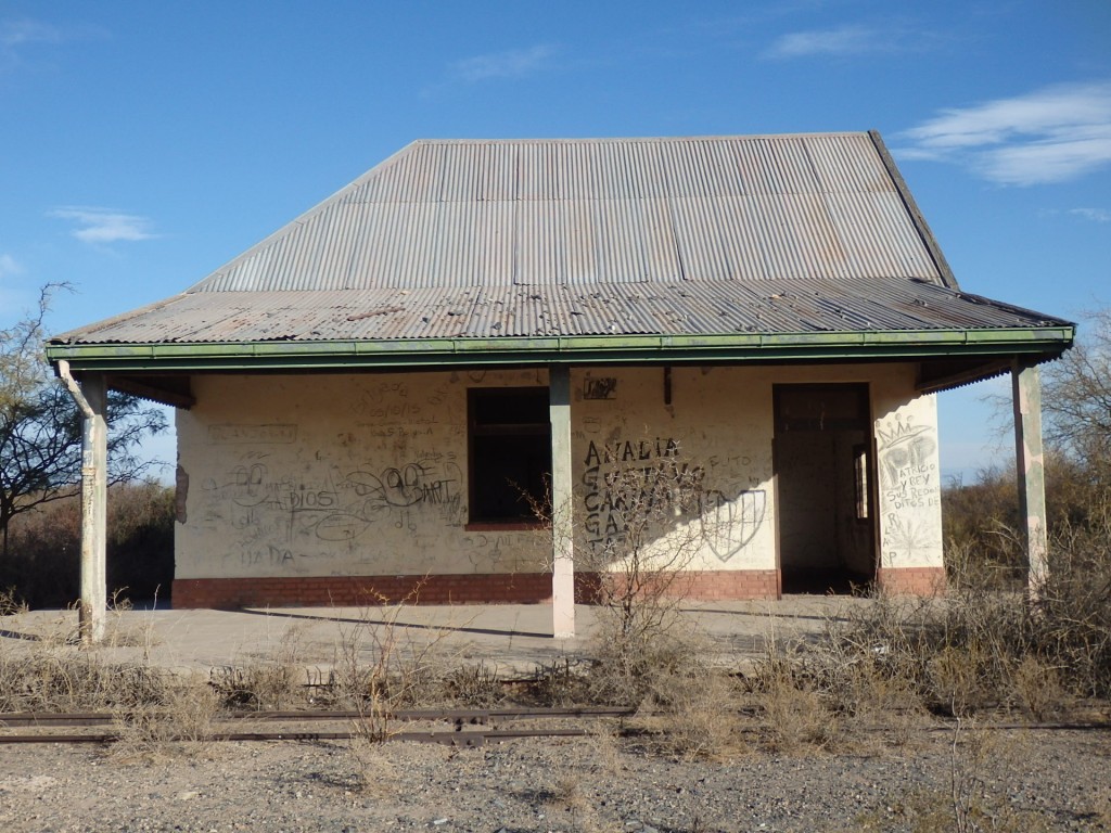 Foto: ex estación El Alpero, FC Belgrano - La Asunción (Mendoza), Argentina