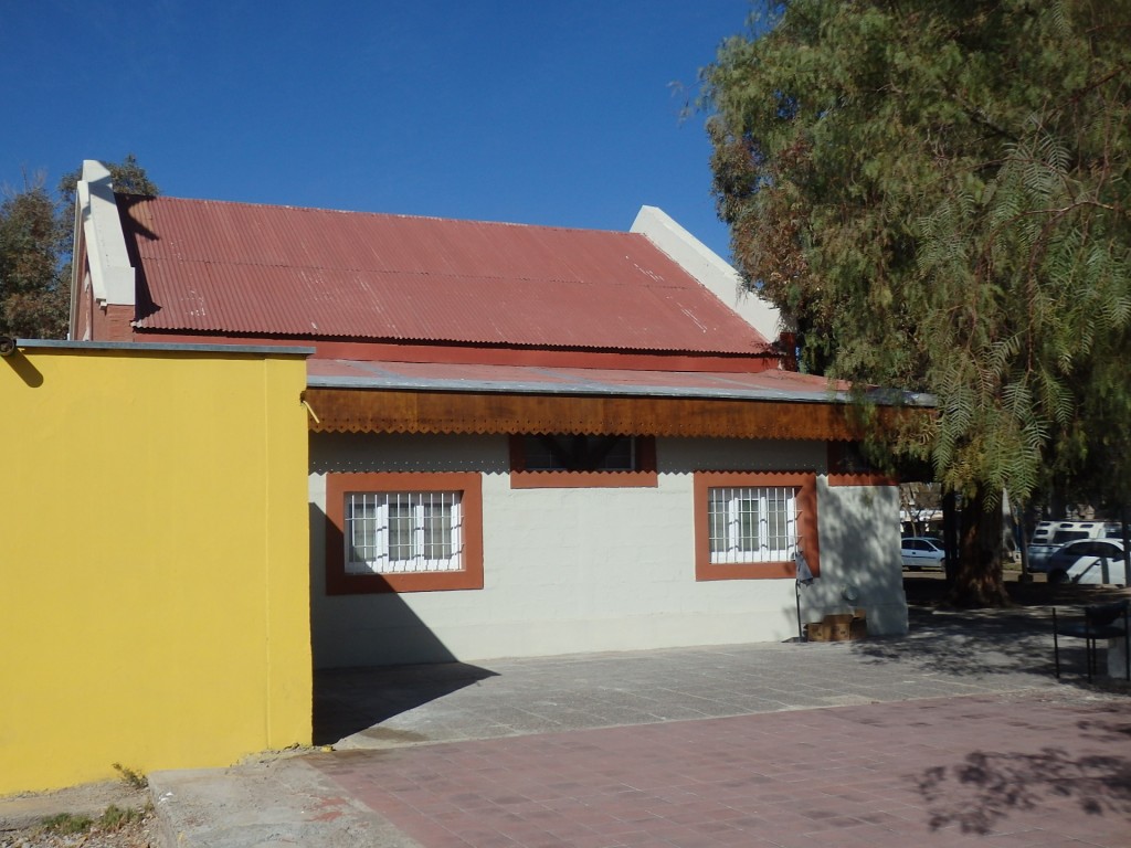 Foto: ex estación Gobernador L. Molina del FC San Martín - Lavalle (Villa Tulumaya) (Mendoza), Argentina