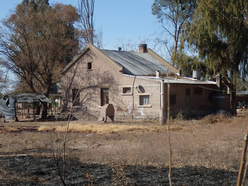 Foto: ex estación del FC San Martín - Ingeniero Gustavo André (Mendoza), Argentina