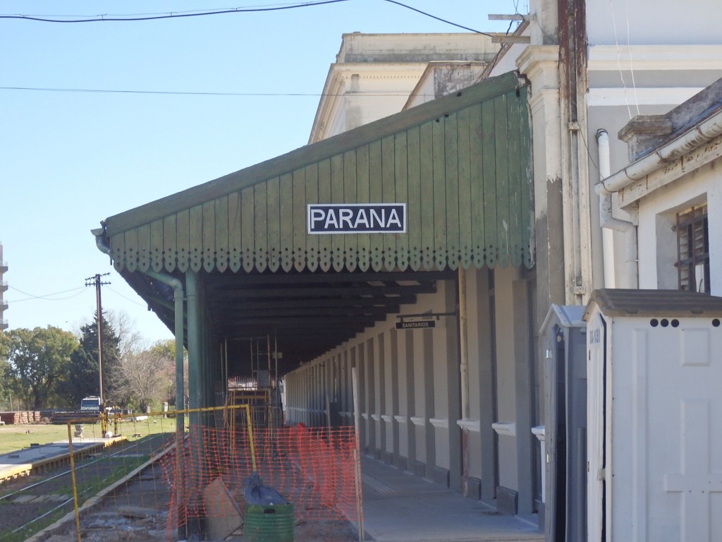 Foto: estación histórica del FC Urquiza - Paraná (Entre Ríos), Argentina