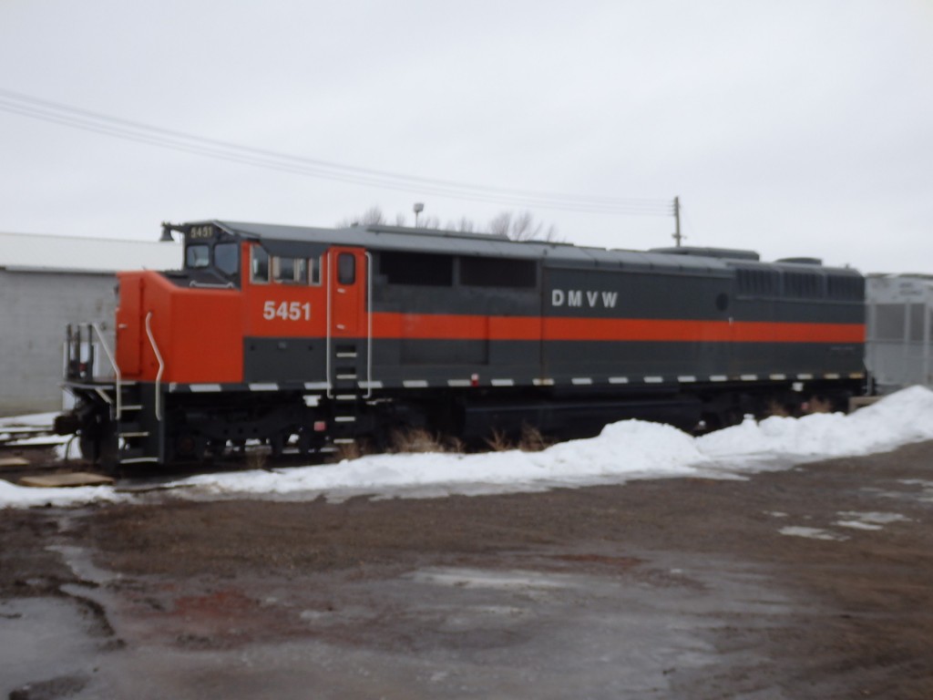 Foto: locomotora del Dakota, Missouri Valley & Western Railroad - Bismarck (North Dakota), Estados Unidos