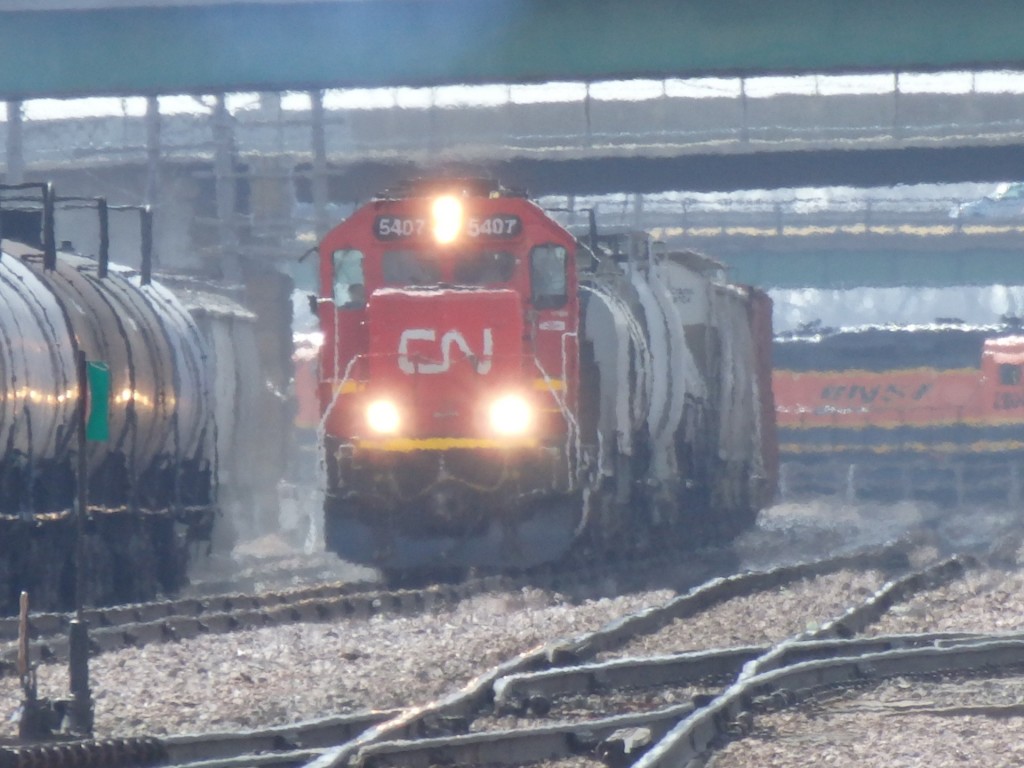 Foto: trenes de Canadian National - Sioux City (Iowa), Estados Unidos