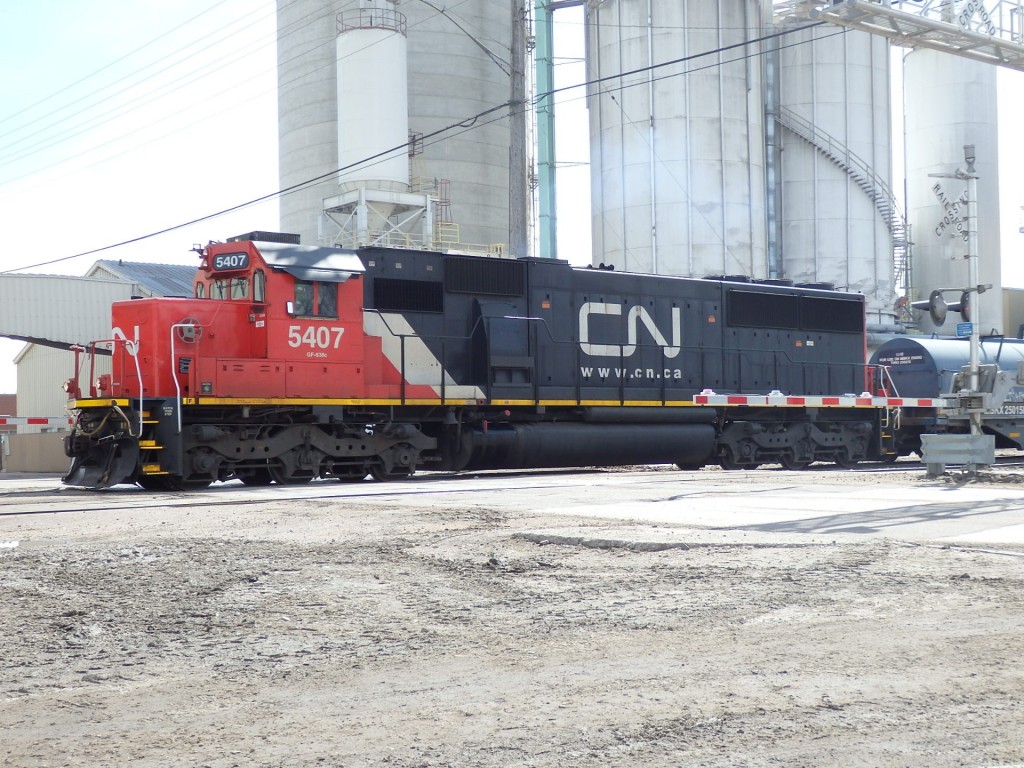 Foto: trenes de Canadian National - Sioux City (Iowa), Estados Unidos