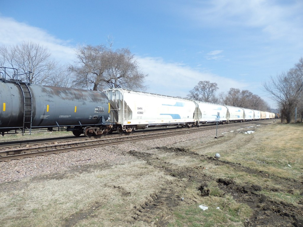 Foto: tren de Union Pacific - Council Bluffs (Iowa), Estados Unidos