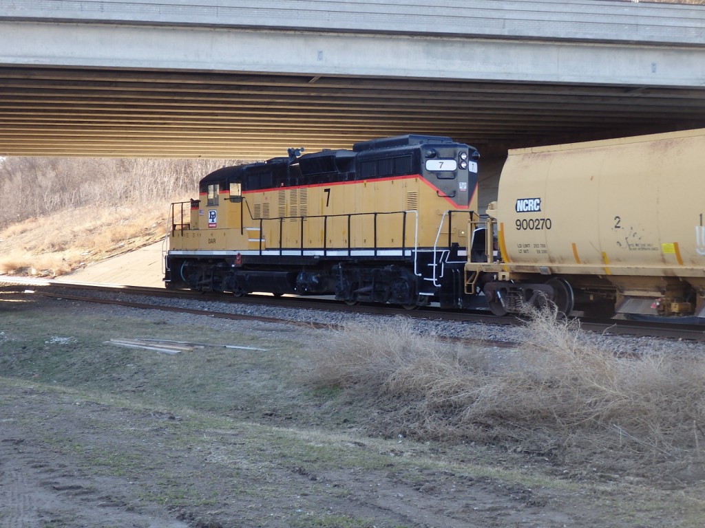 Foto: carguero del Dakota & Iowa Railroad - Sioux City (Iowa), Estados Unidos