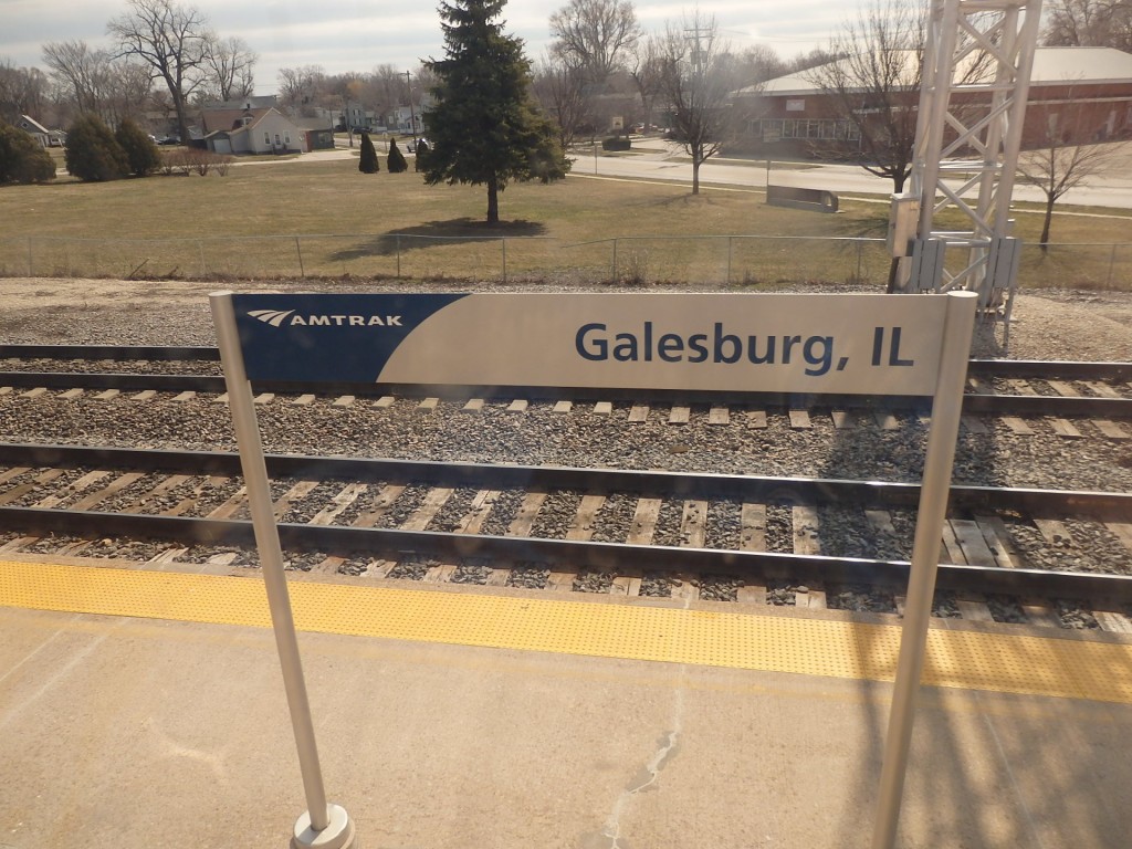 Foto: estación de Amtrak - Galesburg (Illinois), Estados Unidos