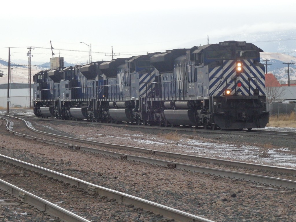 Foto: ferrocarril de carga Montana Rail Link - Helena (Montana), Estados Unidos