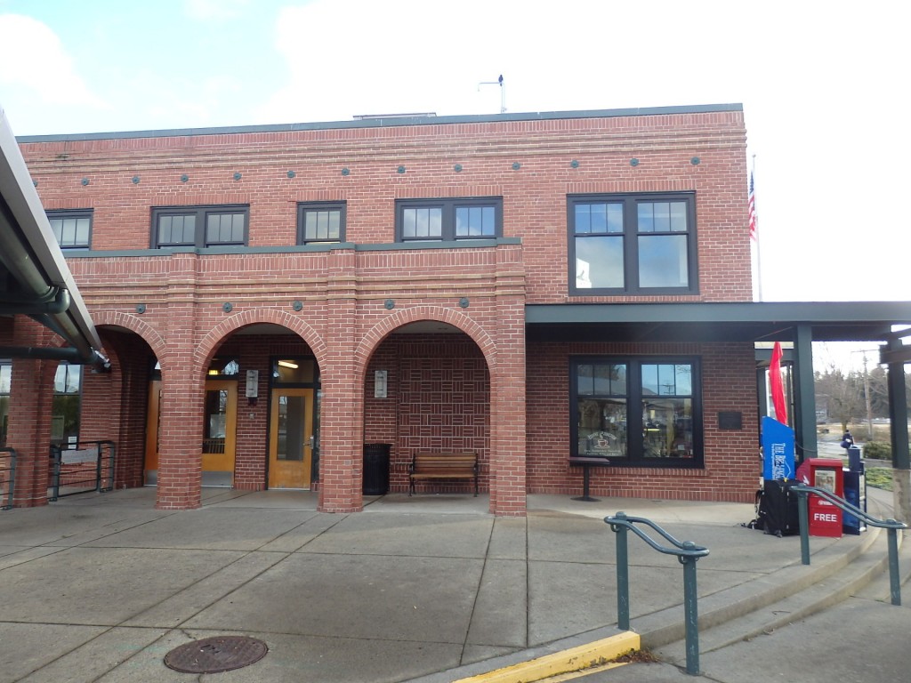 Foto: estación de Amtrak - Bellingham (Washington), Estados Unidos