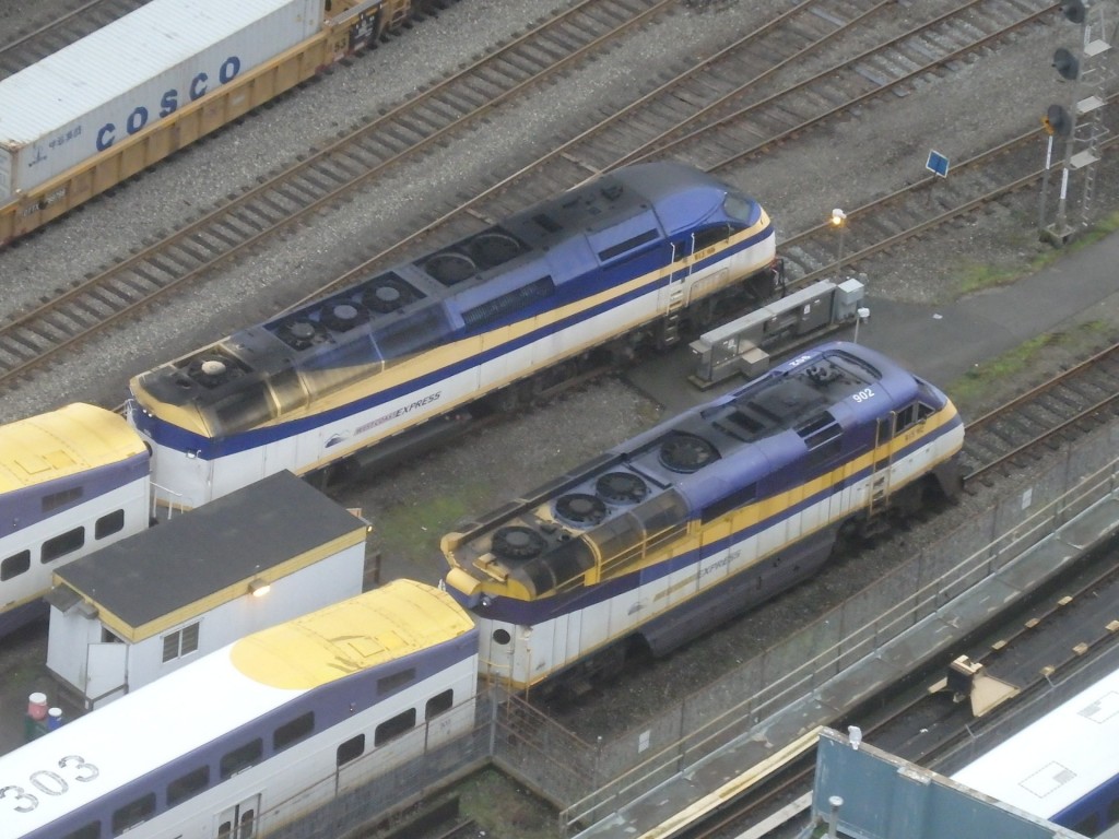 Foto: tren local West Coast Express - Vancouver (British Columbia), Canadá