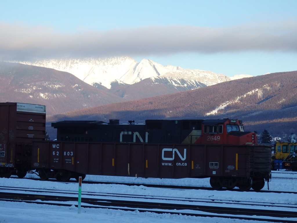 Foto: material rodante de Canadian National - Jasper (Alberta), Canadá