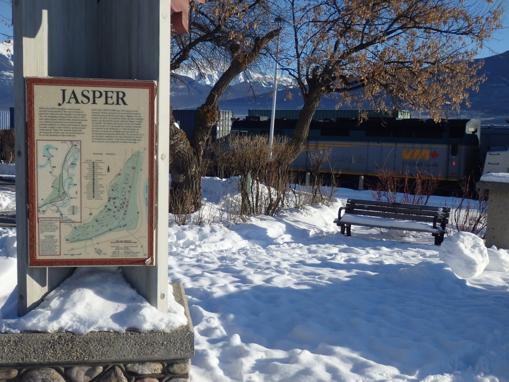 Foto: material rodante - Jasper (Alberta), Canadá