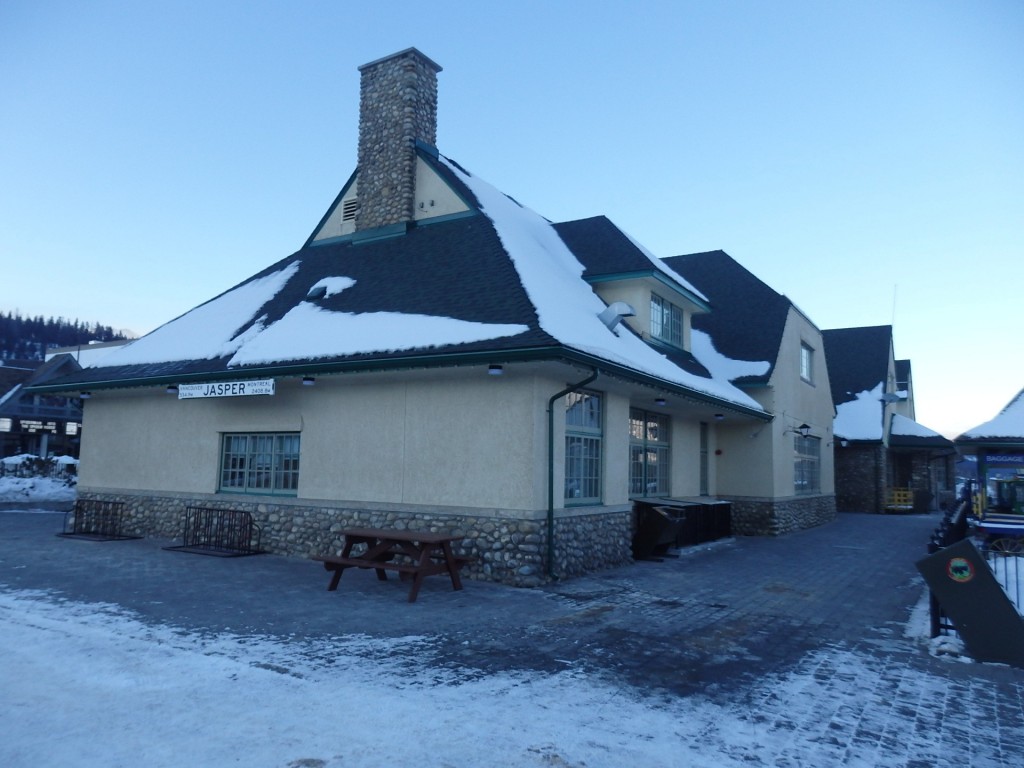 Foto: estación de Via Rail - Jasper (Alberta), Canadá