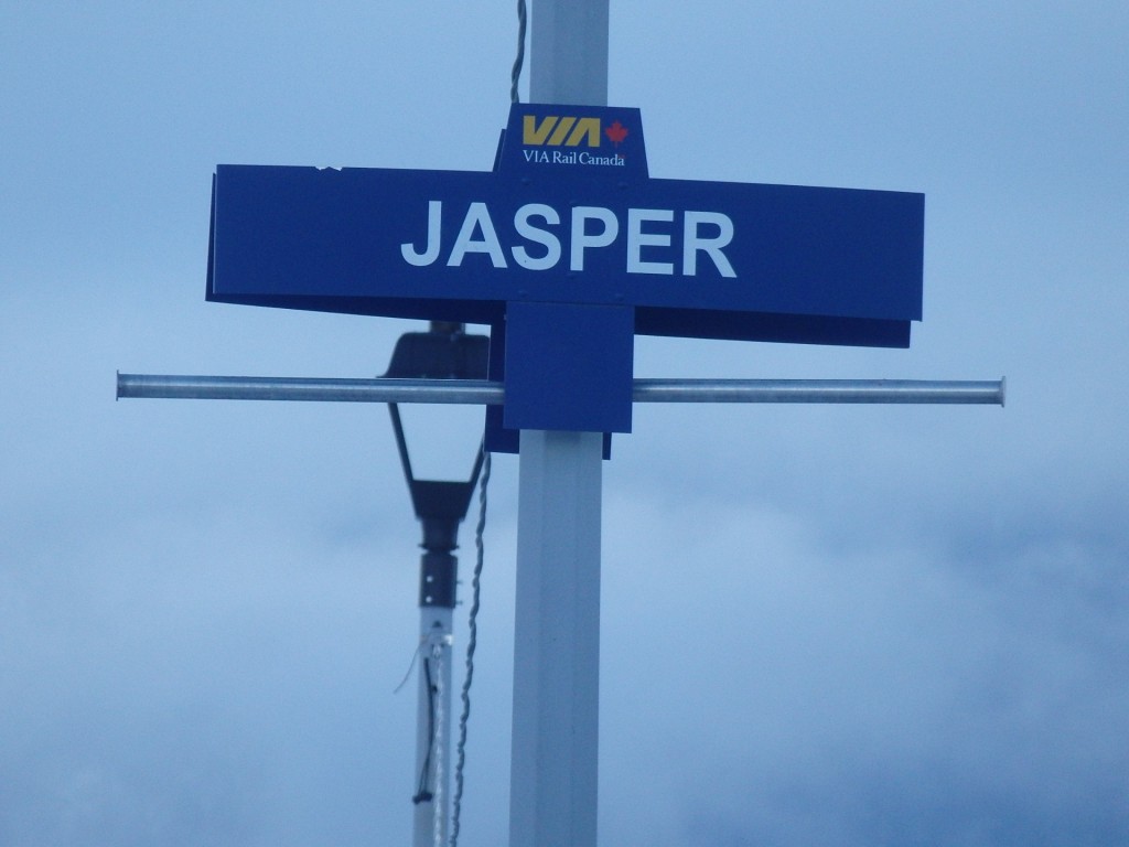 Foto: estación de Via Rail - Jasper (Alberta), Canadá