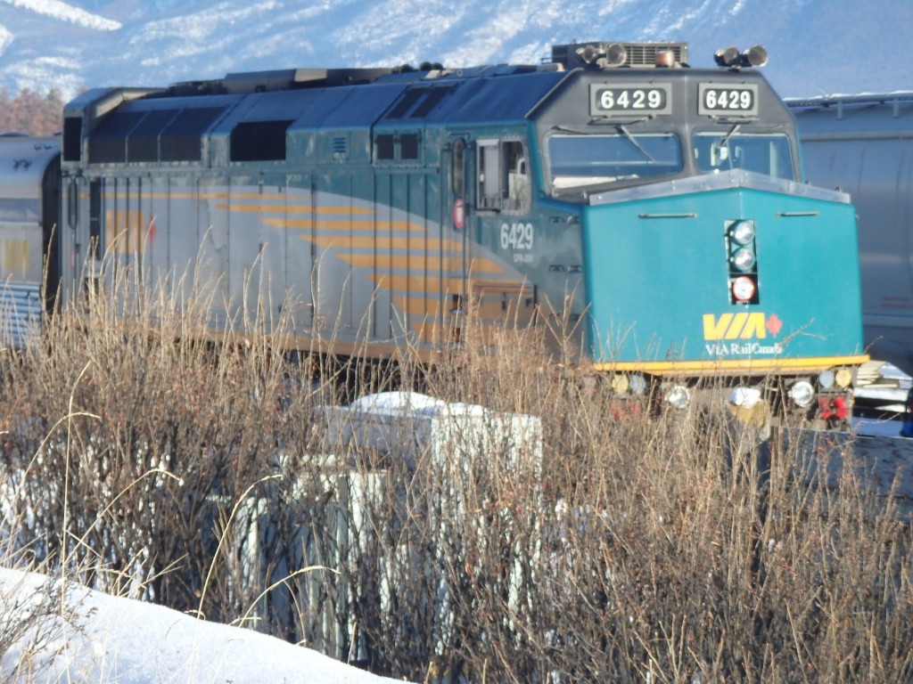 Foto: material rodante - Jasper (Alberta), Canadá