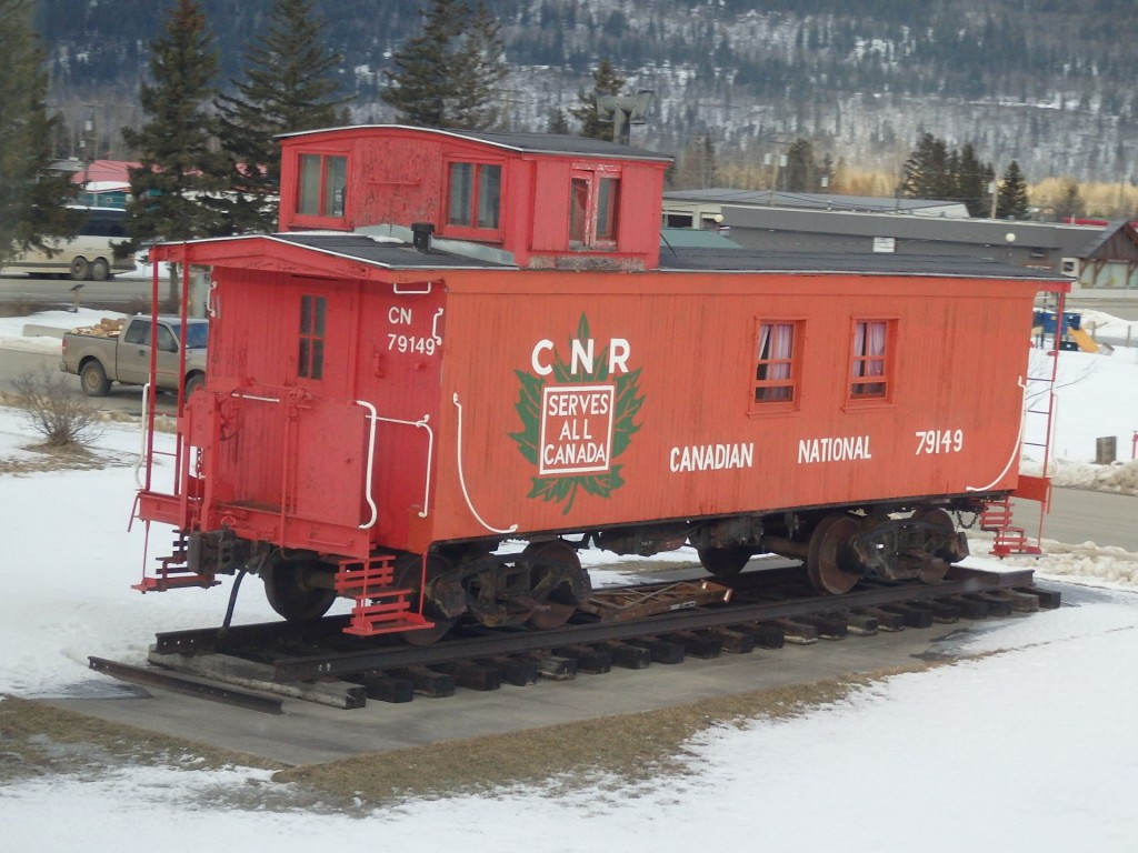 Foto: furgón de monumento - McBride (British Columbia), Canadá