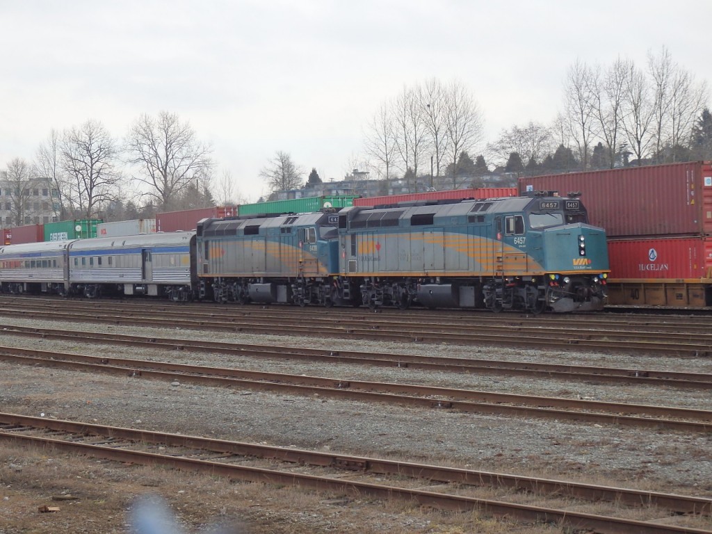 Foto: playa ferroviaria compartida - Vancouver (British Columbia), Canadá