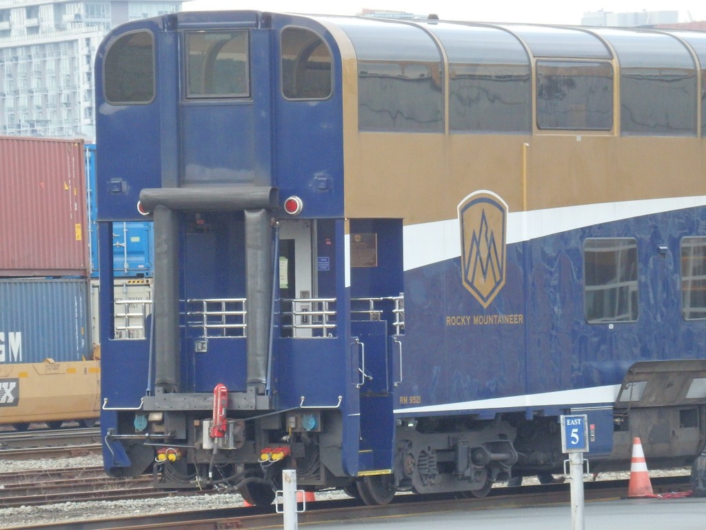 Foto: tren turístico Rocky Mountaineer - Vancouver (British Columbia), Canadá