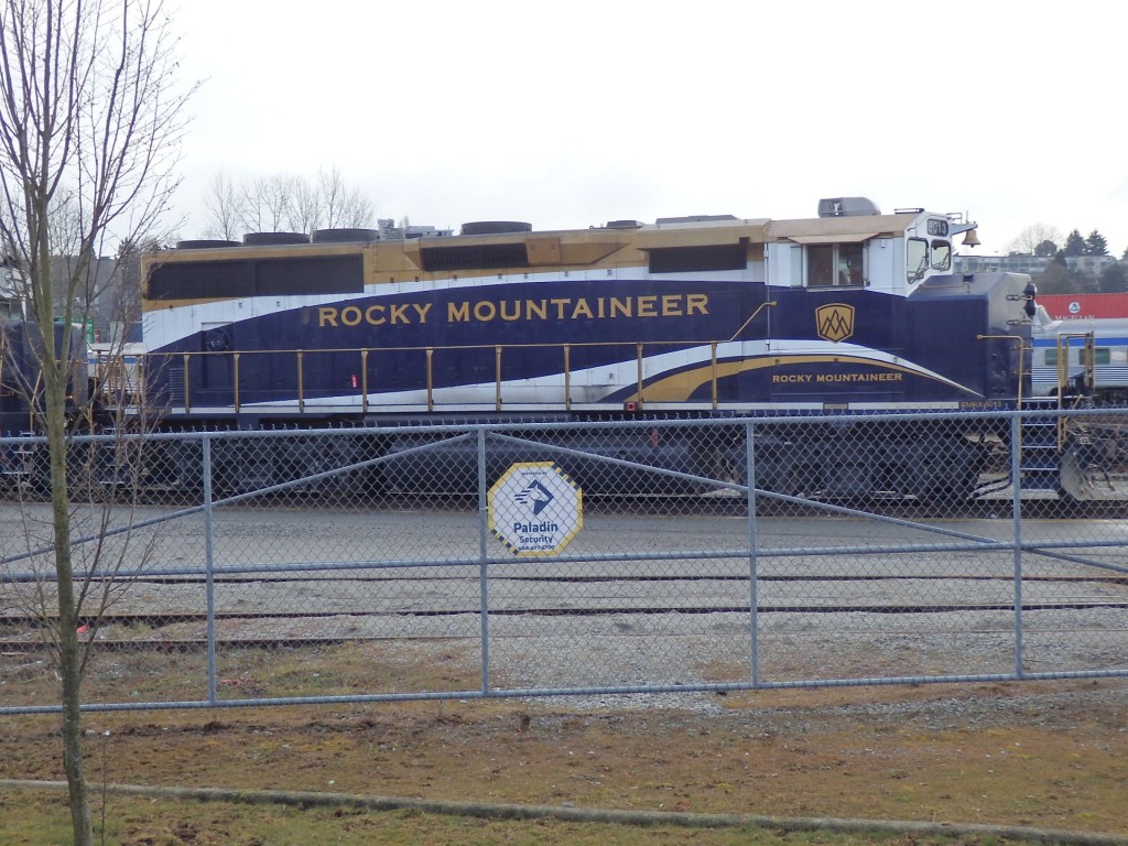 Foto: tren turístico Rocky Mountaineer - Vancouver (British Columbia), Canadá