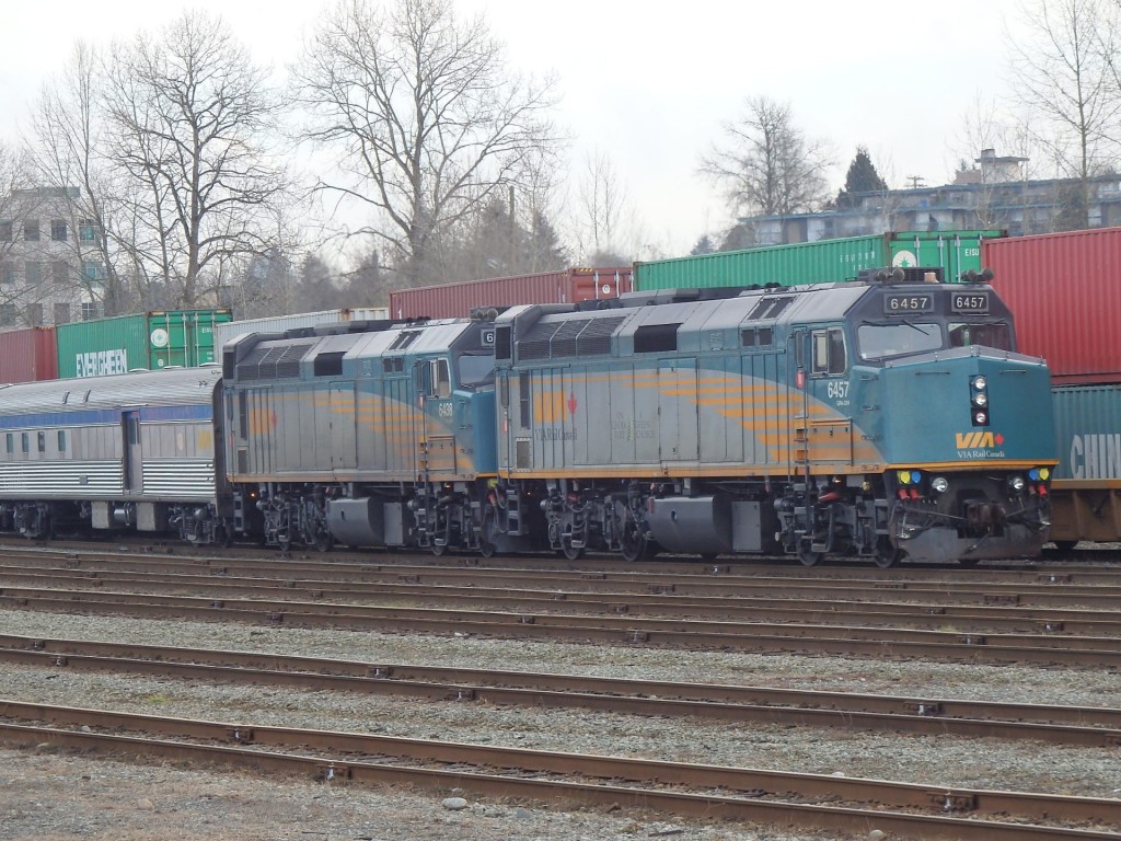 Foto: playa ferroviaria compartida - Vancouver (British Columbia), Canadá